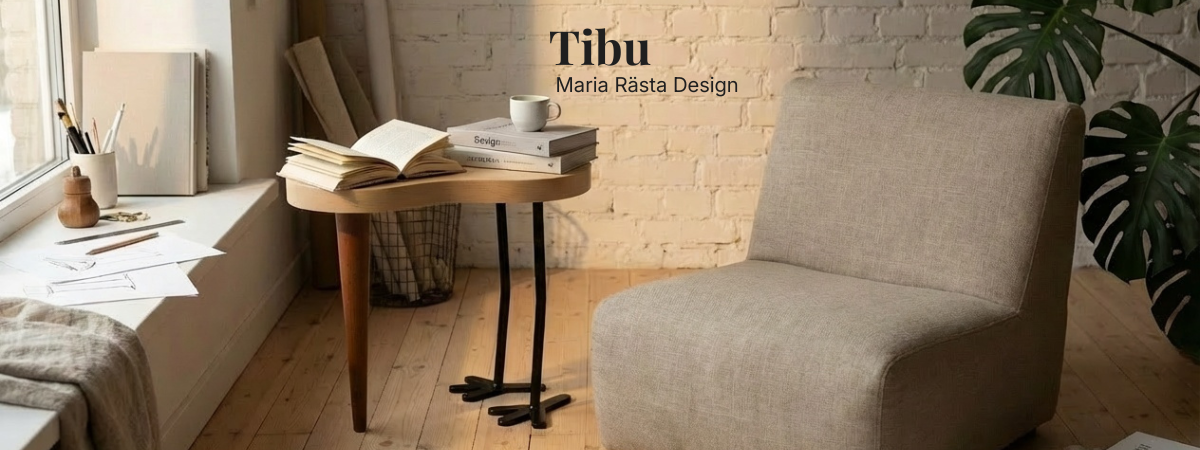 TIBU Hocker Maria Rästa nordisches Design Tallinn — baltische Möbel Hocker kaufen Baltic Design Shop