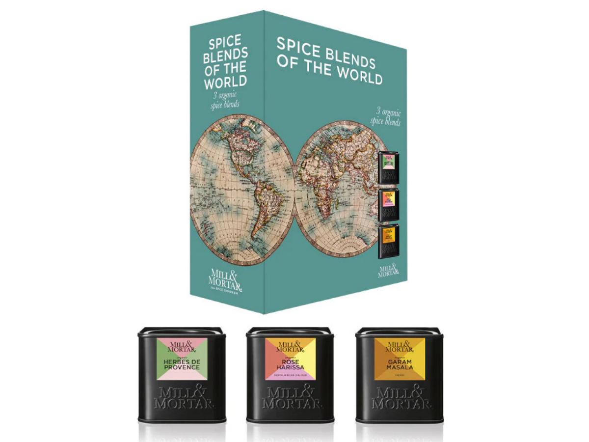 Gewürz-Geschenksets zu Weihnachten für Feinschmecker - Spice Blends of the World