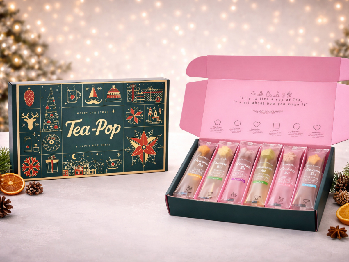 Originelle Geschenksets für Mitarbeiter zu Weihnachten - Instanttee
