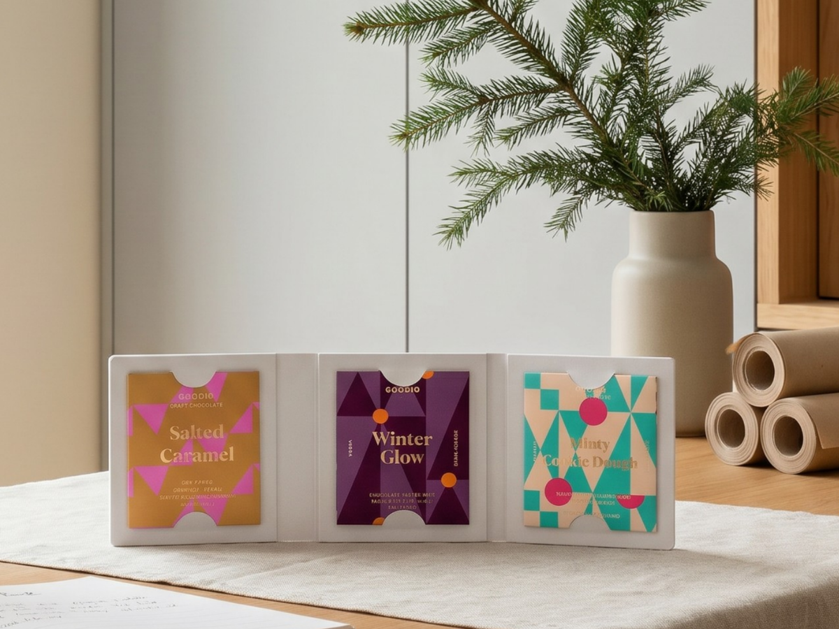 Weihnachtsgeschenke für Teams Weihnachtsfeier - Schokoladen Geschenkset Winter Favorites