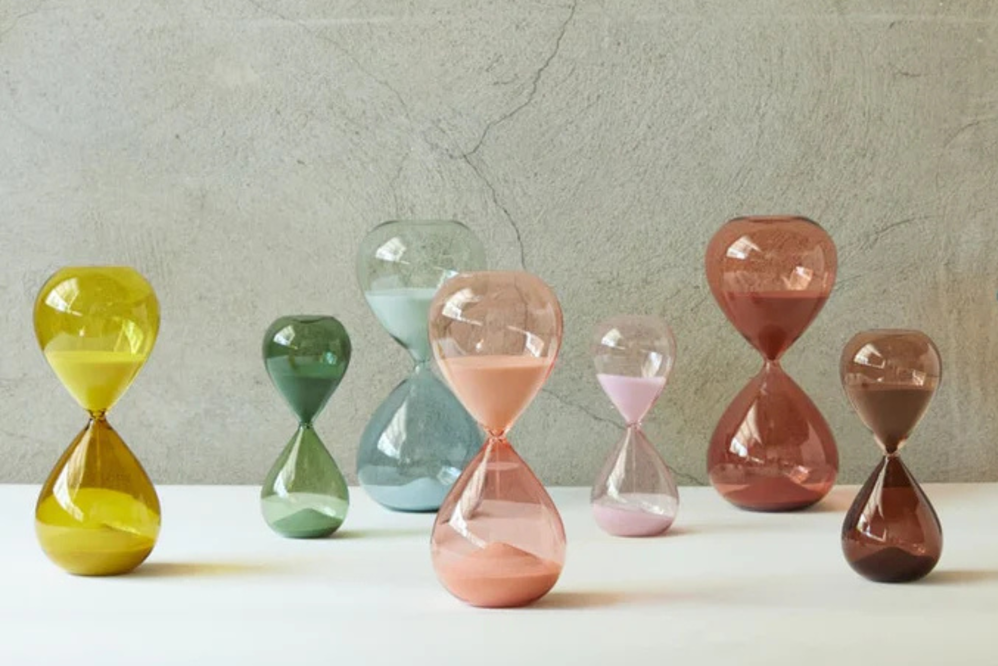 Wellness- und Gesundheitsgeschenke für Kunden & Mitarbeiter - Sanduhr Evergreen 15 Min Auszeit