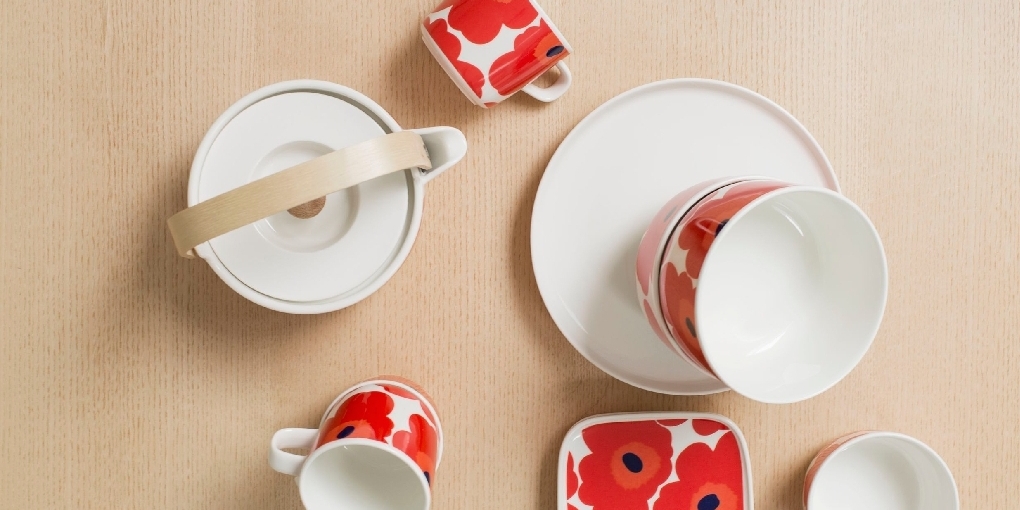 Marimekko Unikko Geschirr im kukkamari Online Shop