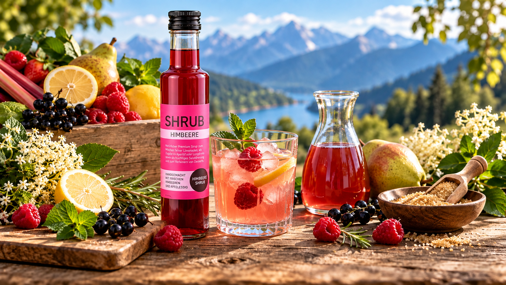 Shrub – handgemachte Frucht-Essig-Spezialität